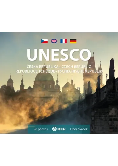 Česká republika UNESCO - malá/česky, anglicky, francouzsky, německy