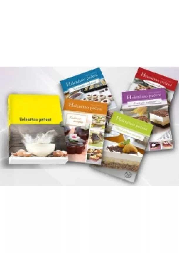 Helena Vybíralová - Helenčino pečení - Dárkový box 5 kuchaře