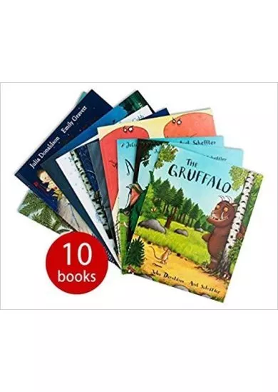 Julia Donaldson 10-book Collection 2020 (Ziplock)