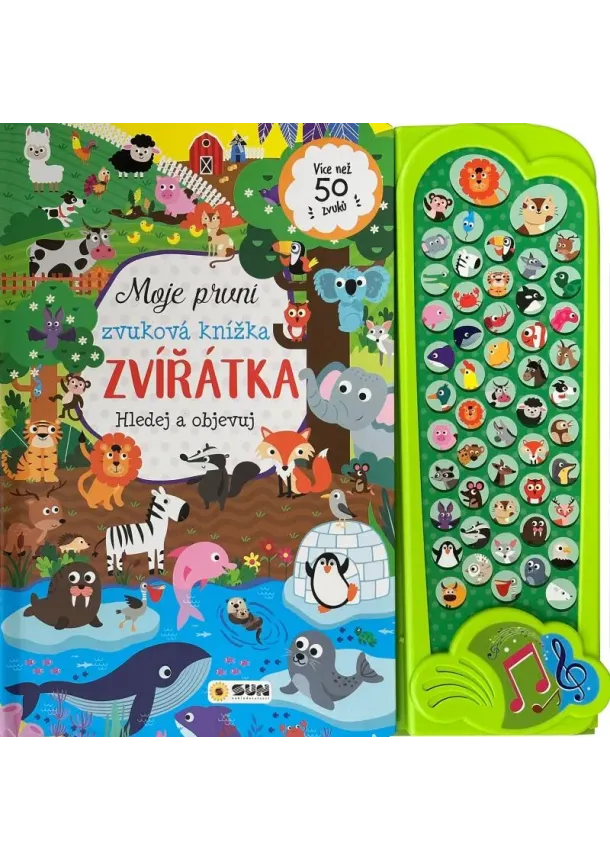 Zvířátka - Moje první zvuková knížka