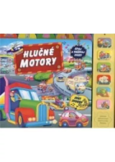 Hlučné motory - zvuková knižka