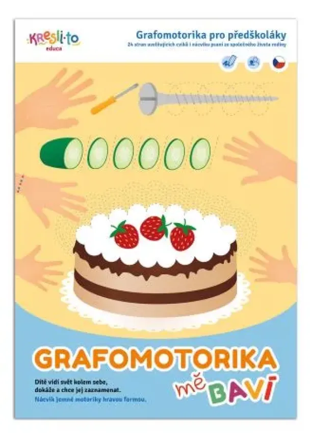 Lucie Skálová - Grafomotorika mě baví 2.- pro předškoláky