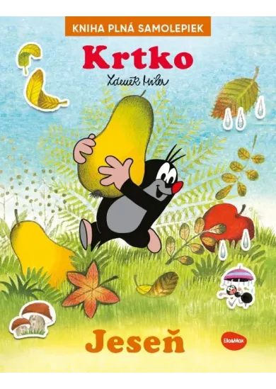 KRTKO a JESEŃ - kniha samolepiek