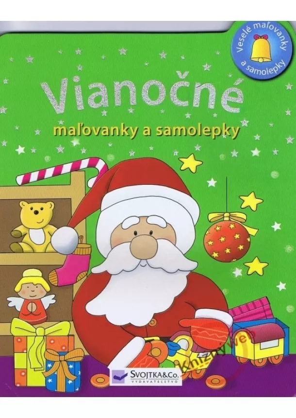 autor neuvedený - Vianočné maľovanky a samolepky