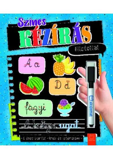 Színes kézírás filctollal - Írok és letörlöm 5+