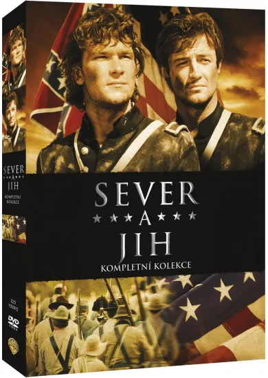 Sever A Jih 1.-3. Kniha- Kolekce 8Dvd (Viva Balení)