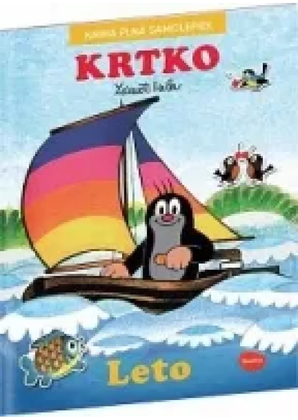 kol. - KRTKO a LETO - kniha samolepiek