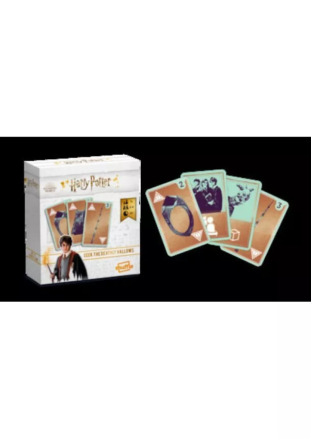 Kártya - Harry Potter - Keresd a Halál ereklyéit - kártyajáték