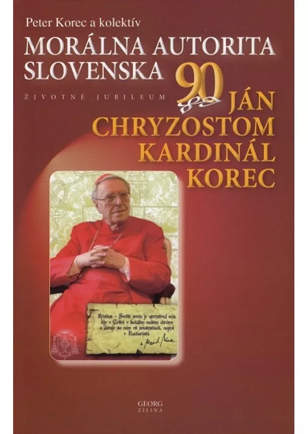 Peter Korec - Ján Chryzostom kardinál Korec