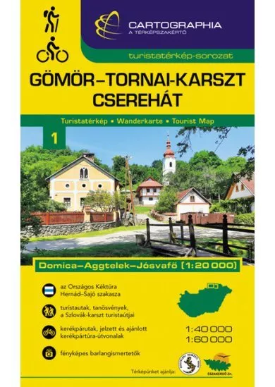Gömör-Tornai-karszt turistatérkép (új kiadás, 2022)