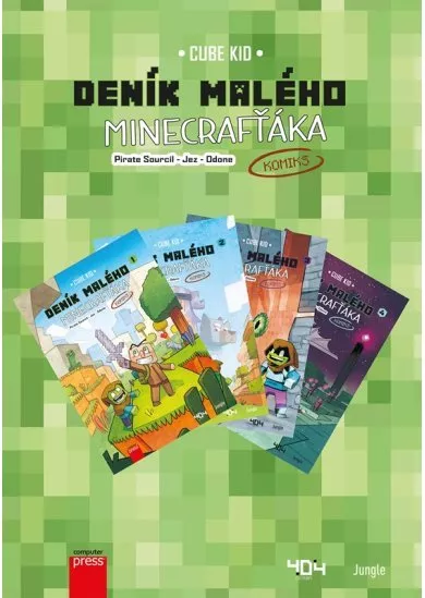 Deník malého Minecrafťáka: komiks komplet 1