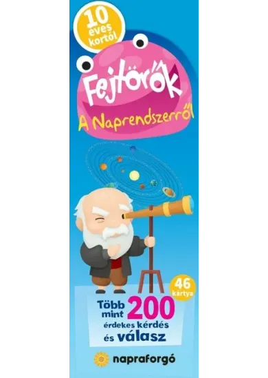 Fejtörők - A Naprendszerről 10 éves kortól