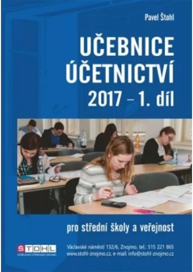 Učebnice Účetnictví I. díl 2017