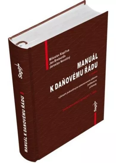Manuál k daňovému řádu 2022