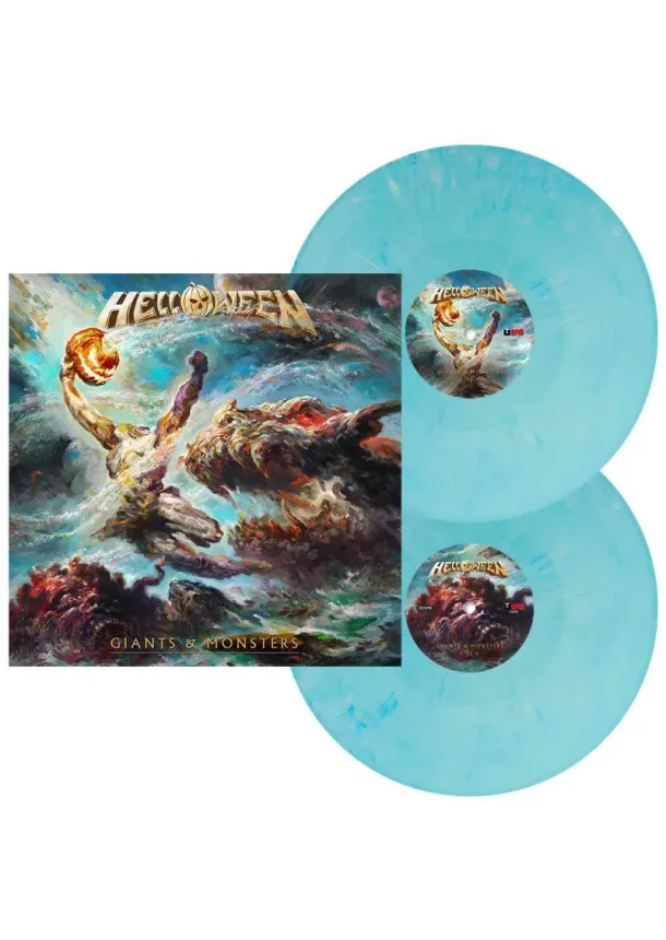 Helloween, REIGNING PHOENIX MUSIC - Helloween:  Giants & Monsters (Light Blue)